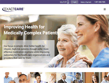 Tablet Screenshot of exactcarepharmacy.com
